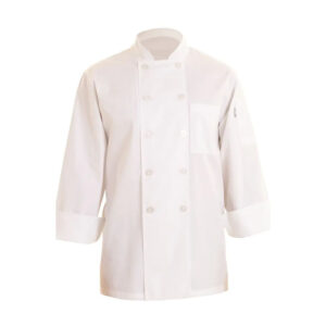 Chaqueta Chef Works Unisex Le Mans Blanca