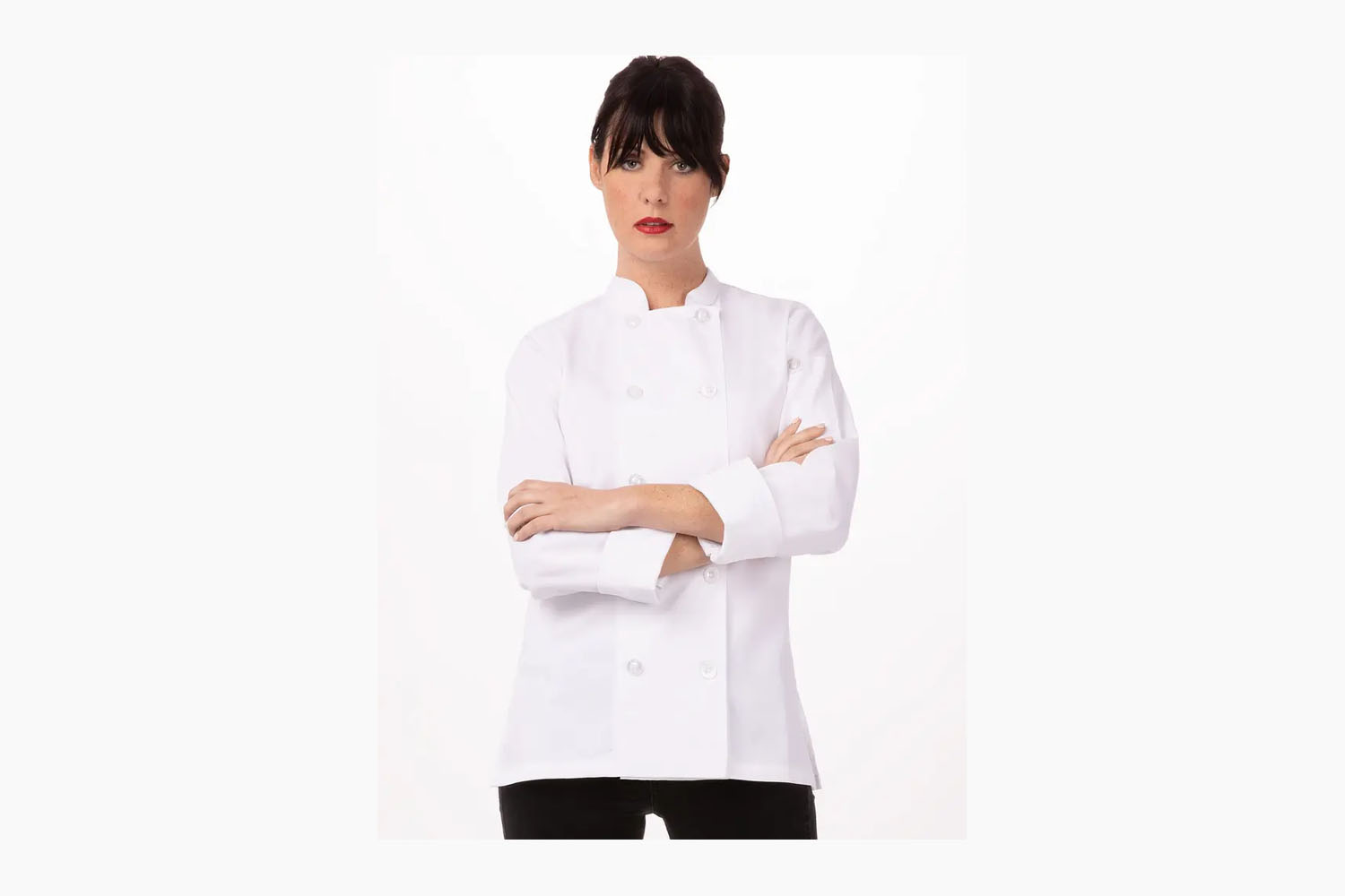 Chaqueta de Chef Mujer Chef Works Le Mans Blanca